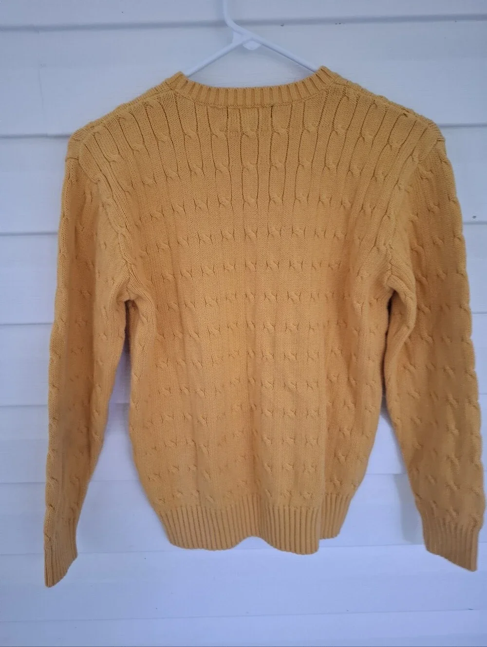Polo Ralph Lauren Cable Knit Crewneck Sweater Size Medium